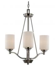 Trans Globe 70525-3 ROB - 3LT CHANDELIER-DOUBLE DISK-ROB
